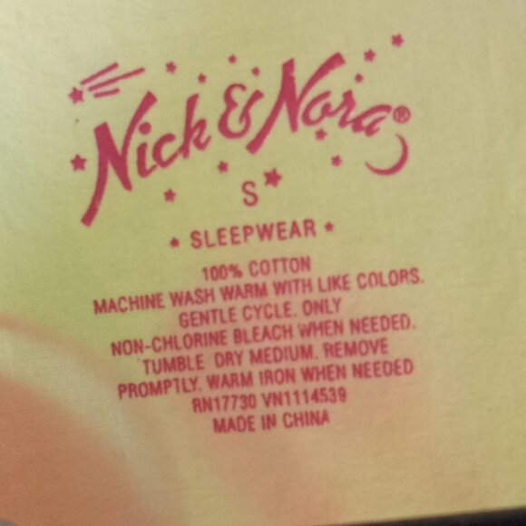 Nick & Nora Poolside Flamingos Pajama Set - Picture 3 of 8